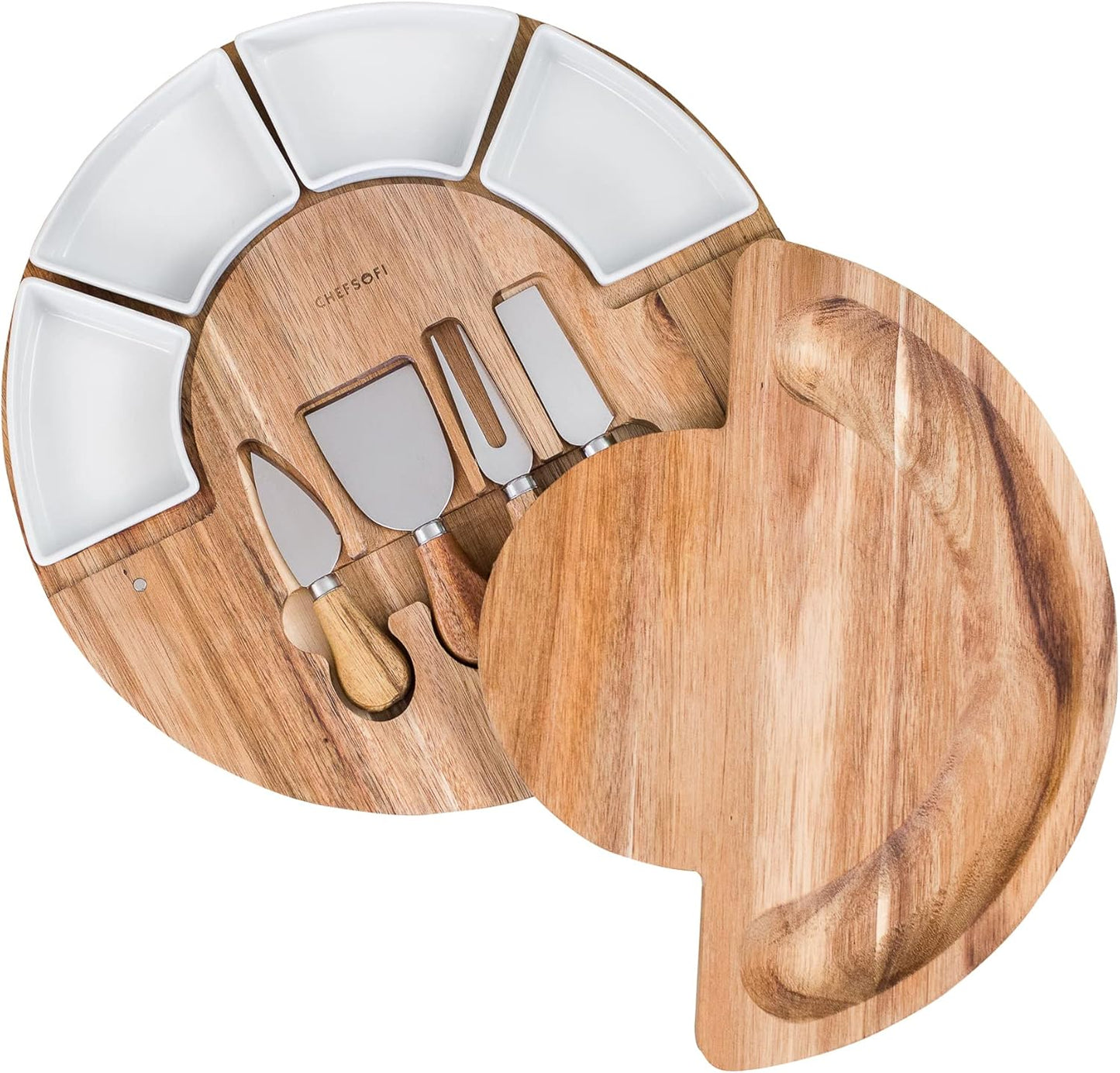 Engraved Cheese Board Set