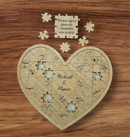 Wedding Guest Book (Puzzle)