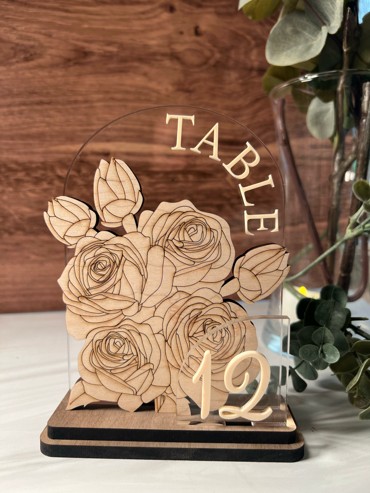 Wedding Table Numbers